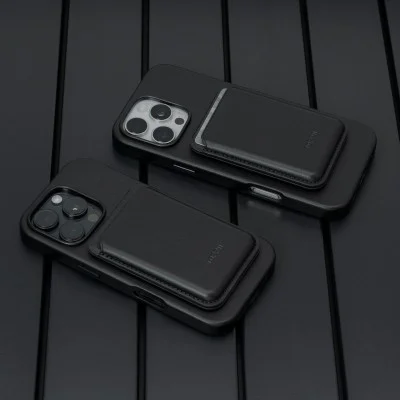 Cover Iphone 16 Pro Max Magsafe Case + Wallet Stand Torrii Koala - Black